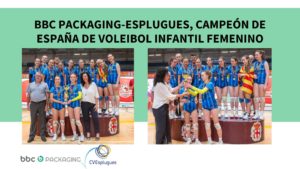 BBC Packaging Esplugues voleibol infantil femenino