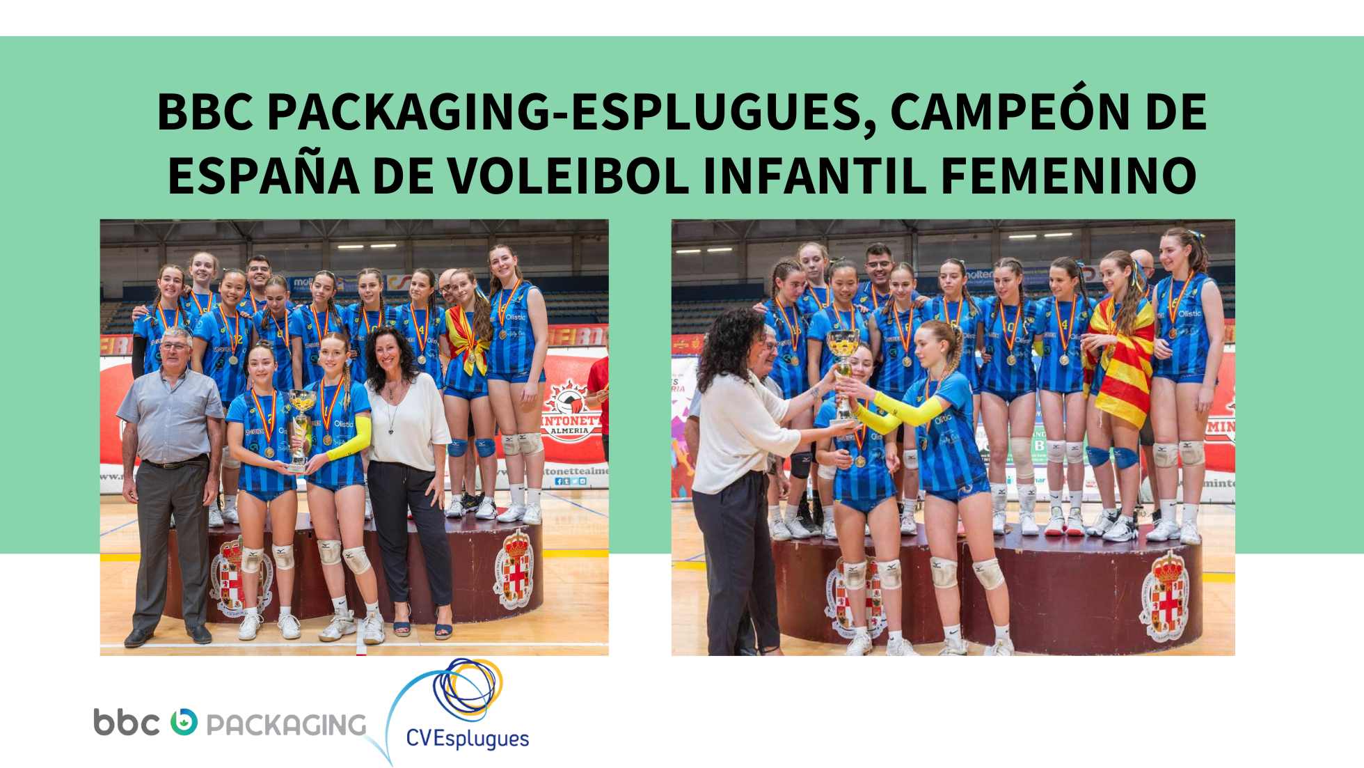 BBC Packaging Esplugues voleibol infantil femenino