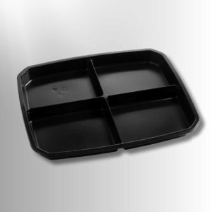 Bandejas de Plástico compartimentos para Alimentos