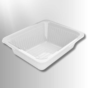 bandejas desechables de plástico